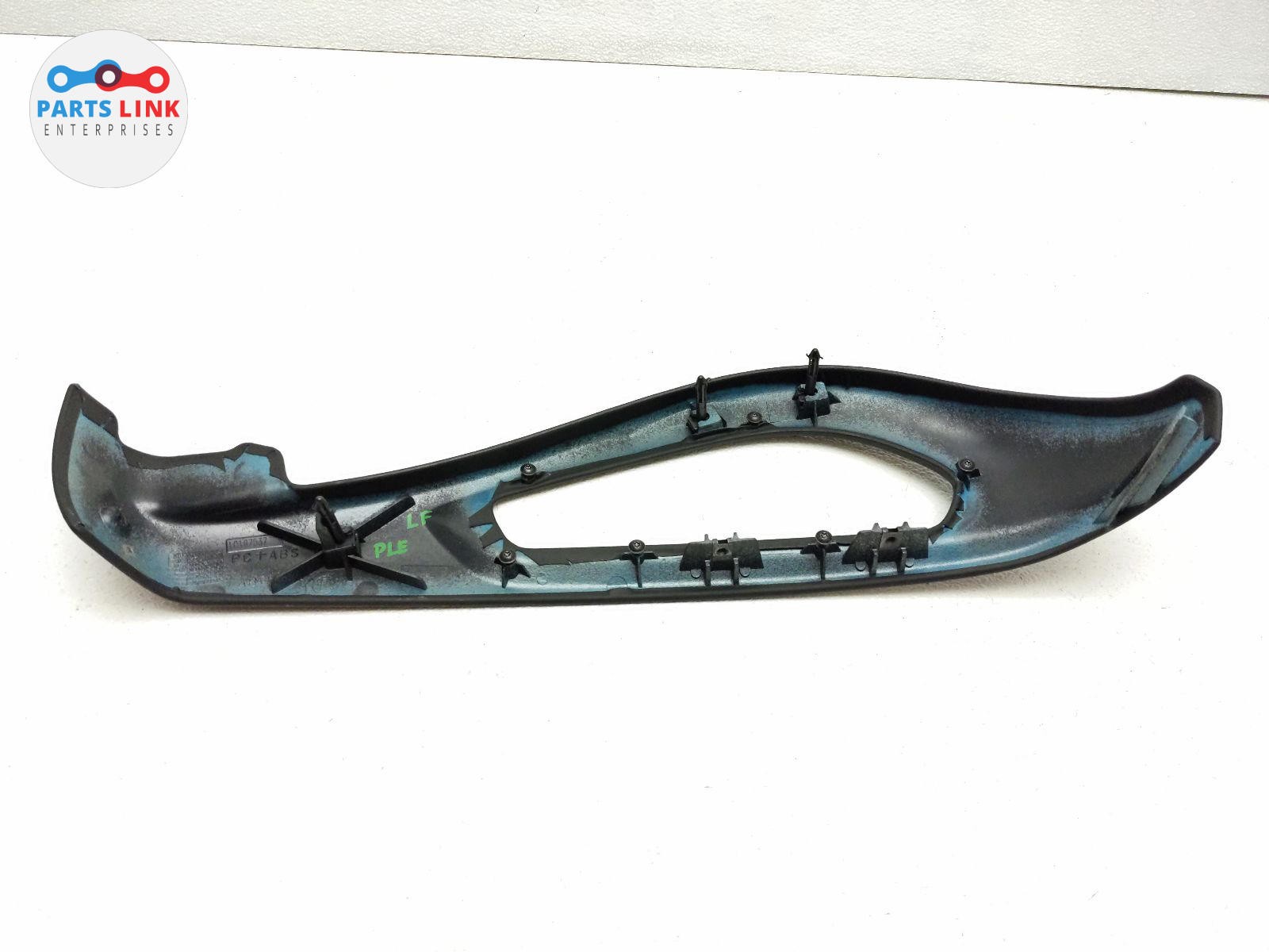 FRONT LEFT SEAT TRIM SWITCH BEZEL SIDE PANEL CAP 2008-14 FERRARI CALIFORNIA F149