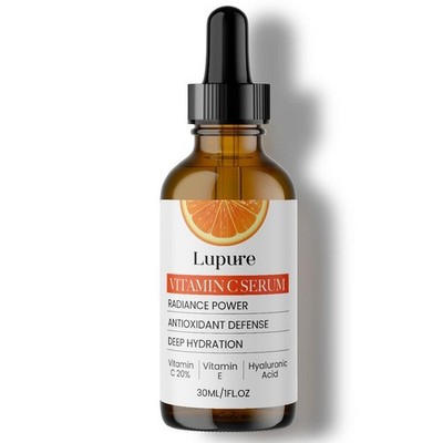 Professional Vitamin C Face Serum 20%, Anti Aging Facial Super Vit C Serum wi...