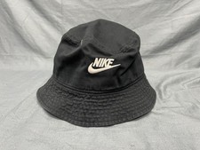 Nike Men's 100 Cotton Apex Bucket Hat Black Size M NEW 