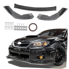 CS2 Style Front Bumper Lip Splitter Kit Compatible with Subaru WRX STI 2011