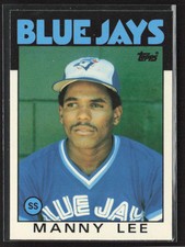 1986 Topps Tiffany #23 Manny Lee