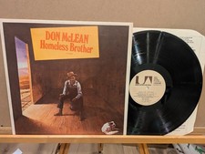 Don McLean - Homeless Brother LP 1974 United ...