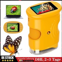 1000X Mikroskop Kinder 1080P Hd Handy Digital Tragbares Taschenmikroskop Lupe