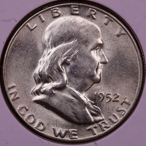 1952-P Franklin Half Dollar BU ***RARE ORIGINAL COIN***