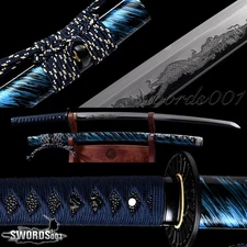Top Graded Hand Polished Japanese Samurai Katana Sword T10 Steel Clay Tempered