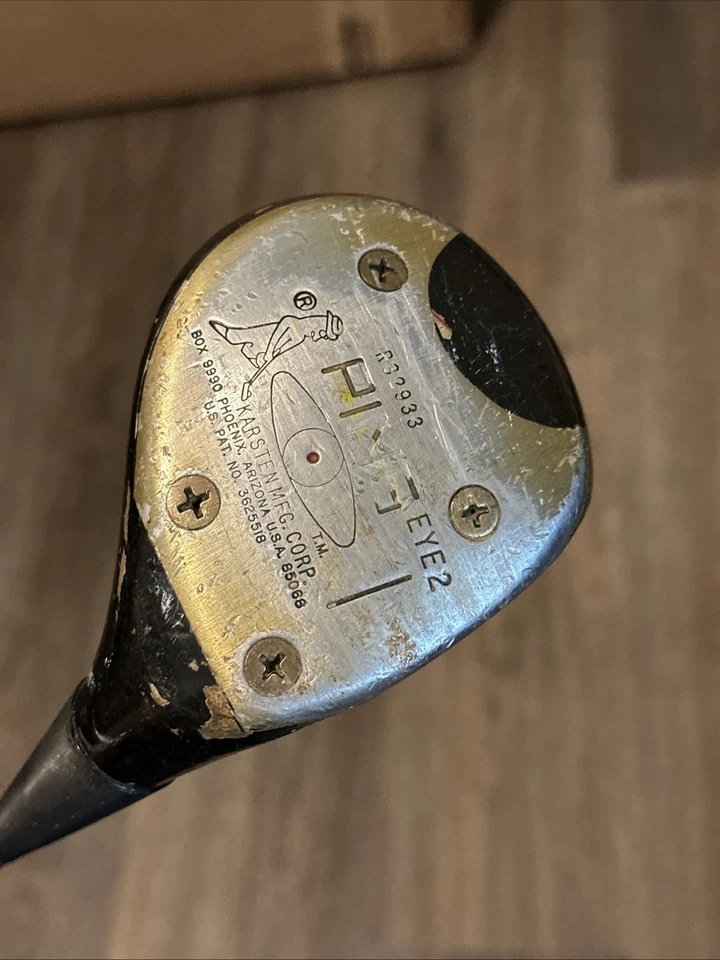 Ping Eye 2 | 1, 3, & 5 Woods | All Original ZZ Lite | Driver Is Red Dot (13.5*) - Image 2 of 4