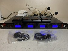 Nady 4W-1KU LT Quad UHF Wireless Lavalier Sys...