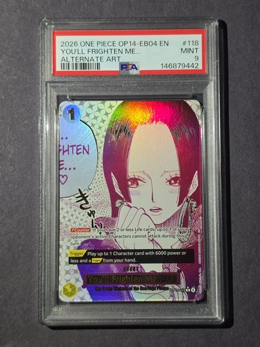 You'll Frighten Me... ♡ (Alternate Art) graded PSA 9 for sale on eBay