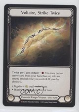 2021 Flesh and Blood - Tales of Aria Unlimited Voltaire Strike Twice #ELE034