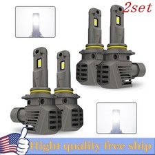 8x Auxito9006 9005 Led Headlight Bulb White 40000lm Kit High Low Beam Canbus 8x Auxito9006 9005 Led Headlight Bulb White 40000lm Kit High Low Beam Canbus
