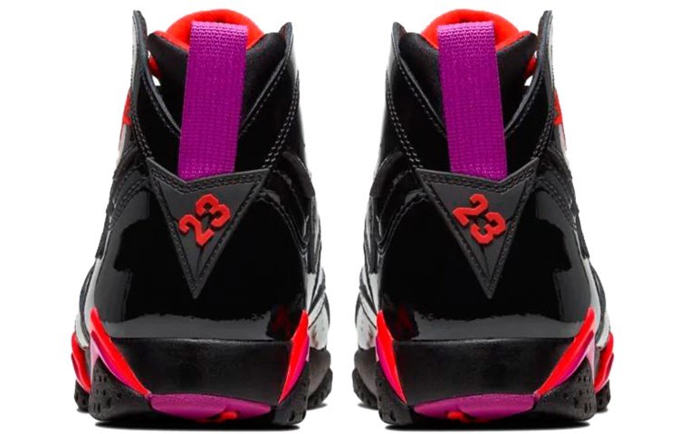 Size 9.5 - Air Jordan 7 Retro Black Gloss W for sale online | eBay