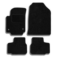 4-teiliges Velours Fußmatten Set für Skoda Citigo 2011 - 2020