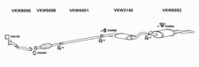 EuroFlo Exhaust System for Volkswagen Vento 1Z TDi 1.9 1994-1996 Euro 2