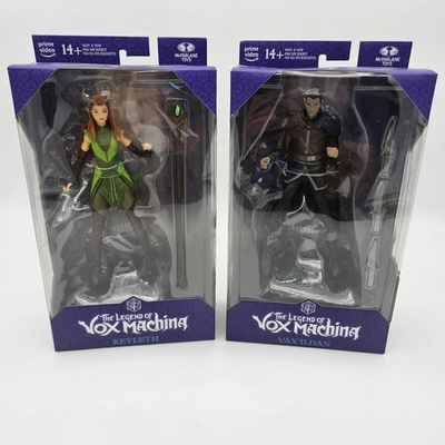 #ad The Legend of Vox Machina Keyleth and Vax#x27;ildan Action Figures Set of 2 NIB MOC $19.87