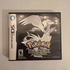 Pokemon Black with Case/Leaflets - DS - Great Condition - NO MANUAL