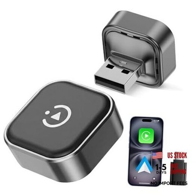 2026 2-in-1 Wireless CarPlay & Android Auto Adapter, Ultra Mini Spedal CL322M