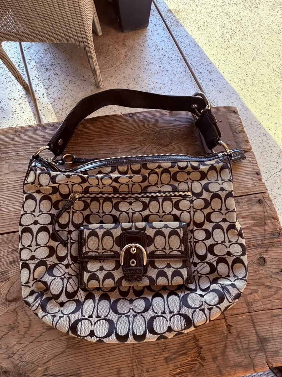 Coach Hobo Handbags & Bags Canvas Exterior for Women for sale | eBay