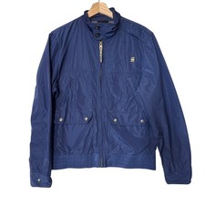 G-Star Raw Correctline Rank Jacket Lightweight Military Style Streetwear Blue L