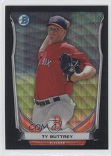 2014 Bowman Prospects Chrome Black Wave Refractor Ty Buttrey #BCP30 9eo