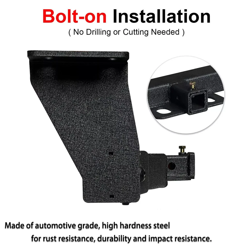 Class 3 Trailer Hitch Receiver Bumper Towing 1.25" For 2003-2019 Toyota Corolla Foto 4 de 4