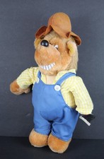 Berenstain Bears Plush 1984 Papa Father Bear Tags Approx 15 With Hat Vtg