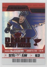 2019-20 Credentials Debut Ticket Access Red 23/99 Mackenzie MacEachern #59 0ef5