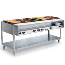 Vollrath 38102 2 Well Electric Hot Food Table S/s with Cutting Board 1400W