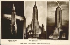 New York City Three Giant Skyscrapers