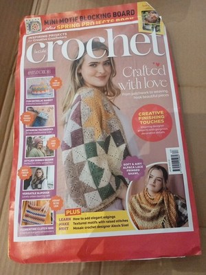 Inside Crochet,#187,Easter Patterns,Shawls,Bunnies,Mittens,New Blankets 