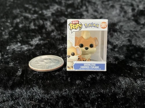 Funko Pop Bitty Pokemon #597 Growlithe New (Loose) Micro Figure