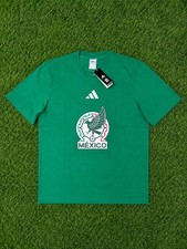 adidas Men's Mexico 2026 DNA Bold Green Soccer T-Shirt Size XL #JZ6474