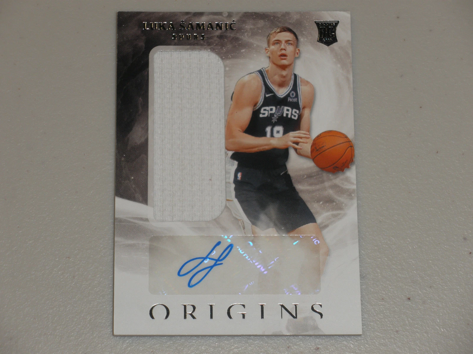 Luka Samanic trading card