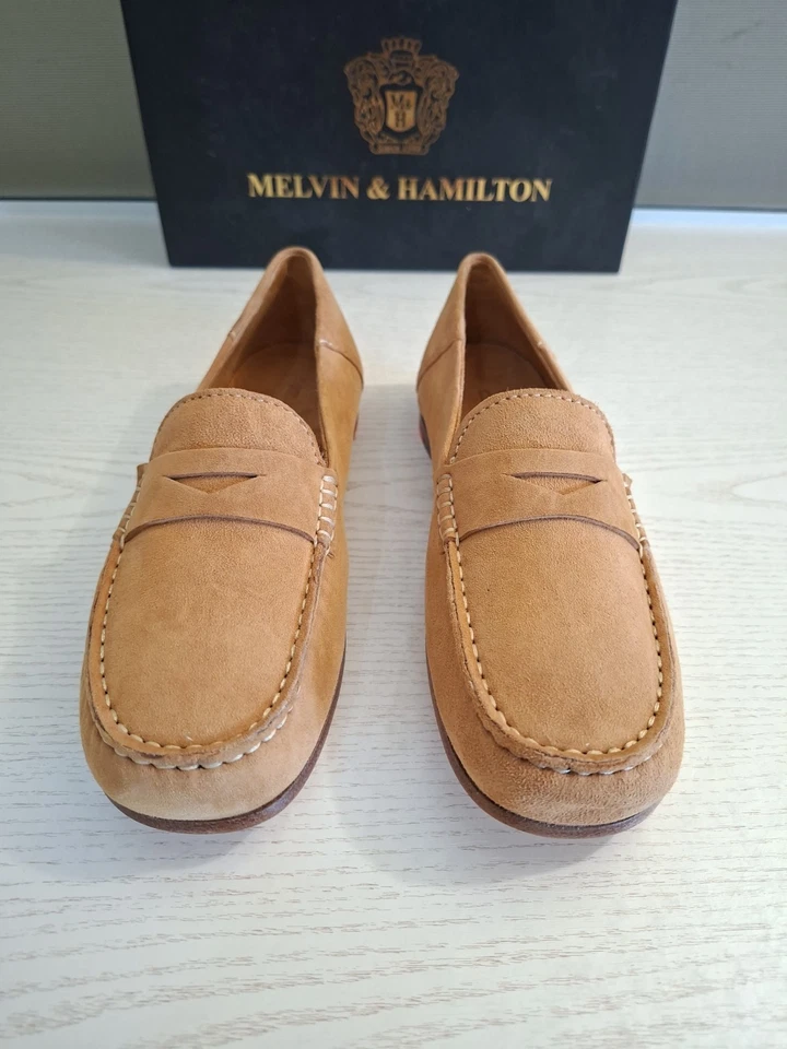 Melvin & Hamilton Thea 3, mocasines talla 37(38EU) plantilla 24.5cm, piel Marron - Imagen 4 de 4