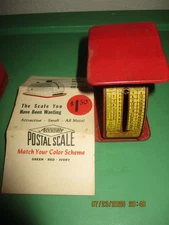 Accurate Part Manufacturing Co Vintage Red Mini Scale (Made in USA)