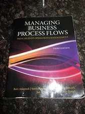 Managing Business Process Flows - Paperback, by Anupindi Ravi; Chopra - Good