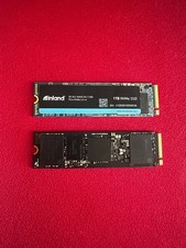 Lot of 2 M.2 NVMe SSDs - Inland 1TB PCIe 3.0 x4 + SK hynix SSD