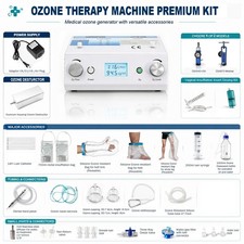 Ozone Therapy Generator O3 Machine Kit Ozonoterapia Insufflation Bag Accessories