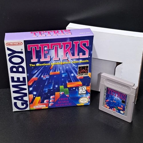 Tetris Nintendo Game Boy Color GB GBC GBA Replacement In Box Tested Works Mint