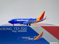 NG Models Southwest Airlines Boeing 737-700 1:200 Scale Heart