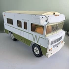 Vintage 1970s Tonka Winnebago Indian RV Motorhome Camper Pressed Steel Toy USA