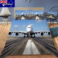 New Airbus A380 Head On Doona / Duvet Cover and 2 Pillow Slips