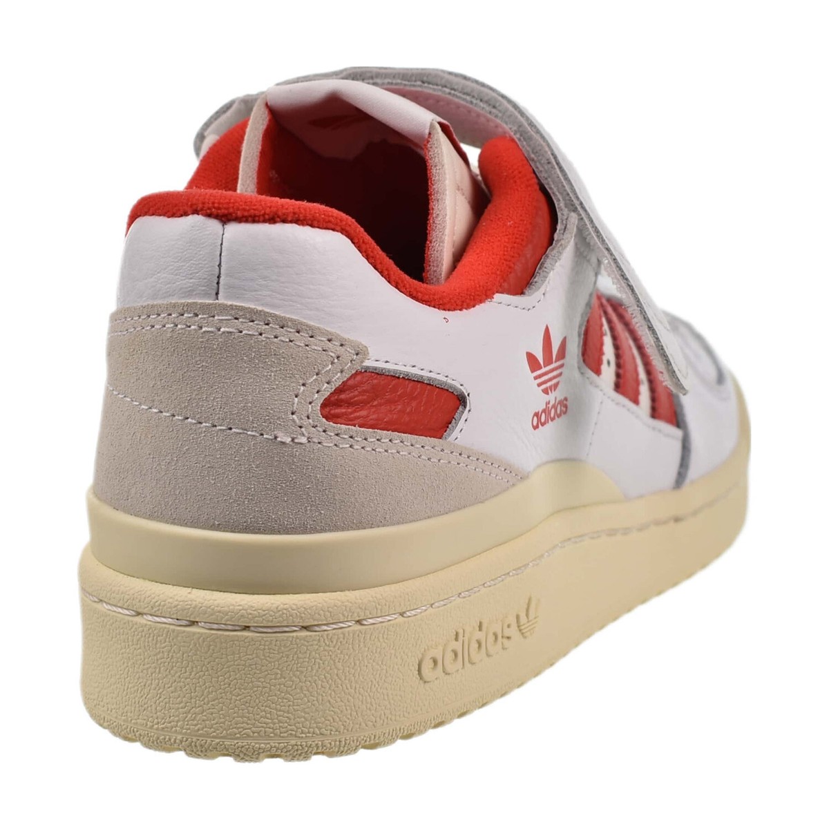 Adidas Forum 84 Low Men's Shoes Cloud White-Vivid Red S21-White