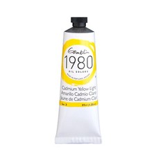 Gamblin 1980 Oil Cadmium Yellow Lt 37Ml