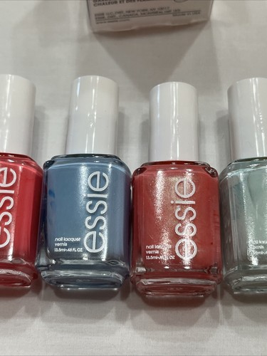 Essie Nail Polish Lot Of 6 + Apricot Cuticle Oil No Repeat Colors 6 Colors + Oil - Picture 5 of 7