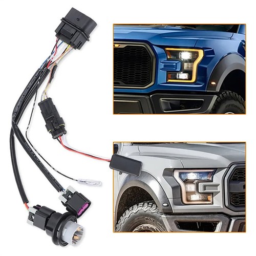 2X Headlight Lamp Wiring Harness Adapter For Dodge Ram 1500 2500 3500 2013-18 - Picture 12 of 12