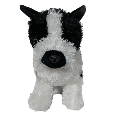 Ganz Webkinz Boston Terrier Puppy Dog Plush Stuffed Animal HM173