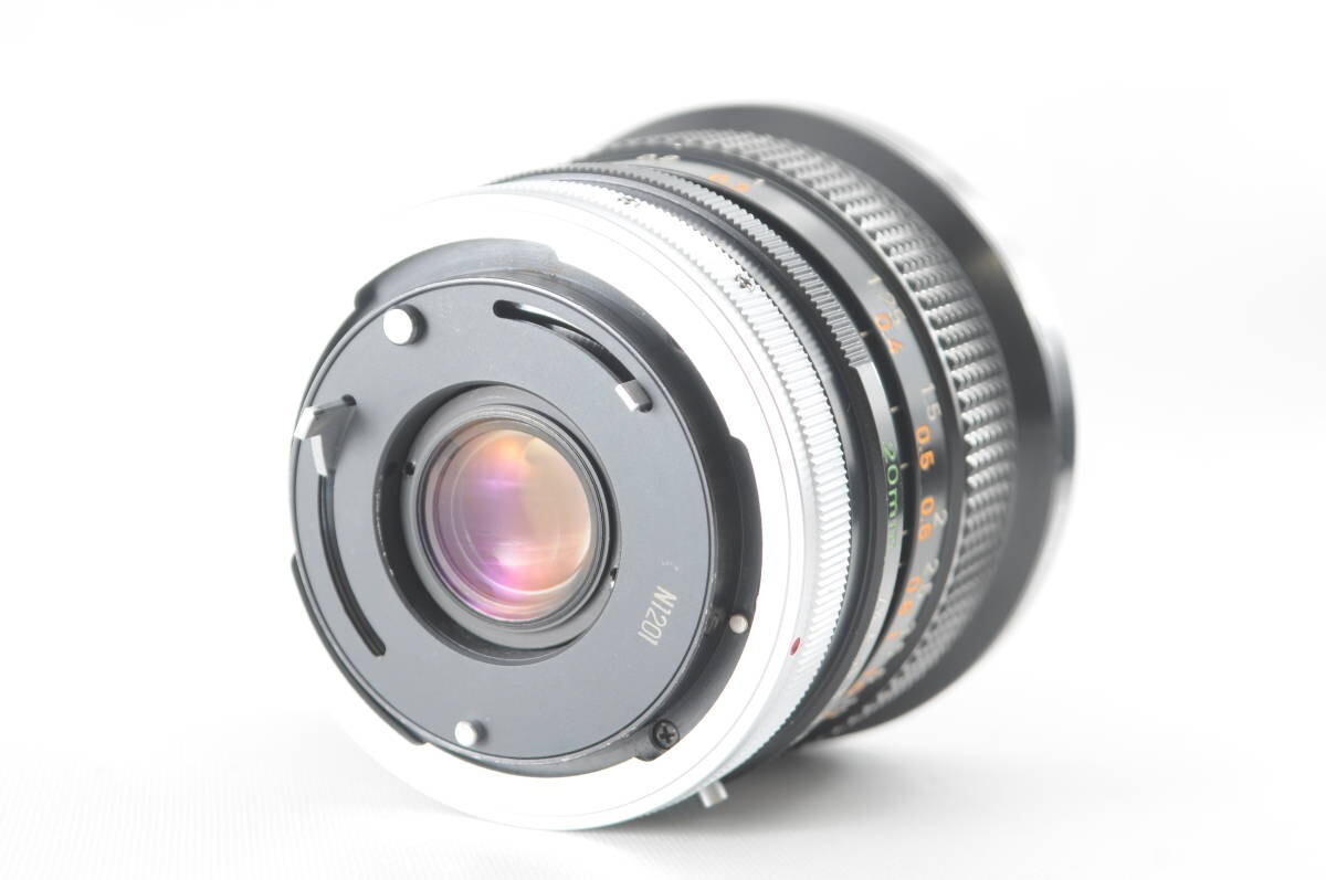 CANON LENS FD 20mm 1:2.8 S.S.C キャノン　レンズ FD20mm f/2.8 S.S.C. - Canon Camera Museum
