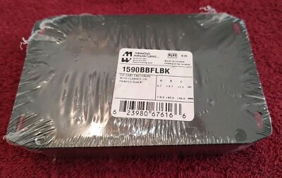 Small Aluminum Metal Stomp Box Case Guitar Pedal Enclosure Effect Storage New 