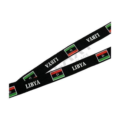 Libya Lanyard / Libya Flag Lanyard - Picture 4 of 4