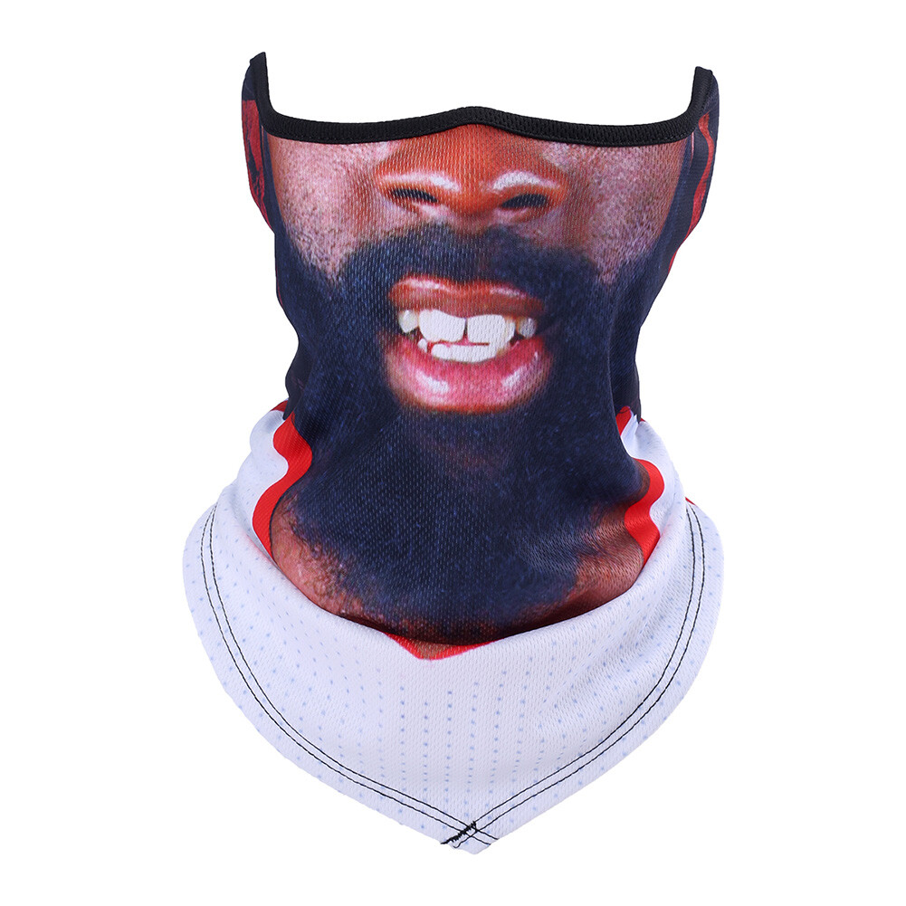 Funny Patterns Neck Gaiter UV Protection Face Mask Motorcycle Fishing Scarf USA